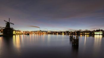 Zaanse-Rampe in der Nacht