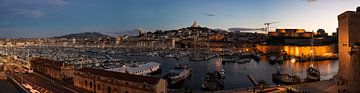 Wide panorama over the Old Harbour by Werner Lerooy