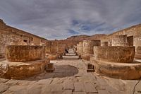 Mortuariumtempel van Ramesses III in Medinet Habu in Luxor, Egypte
