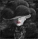 Schwarzwald Mystik Lady 4.0 ART von Ingo Laue Miniaturansicht