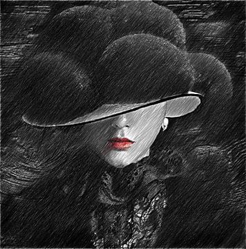 Zwarte Woud Mystic Lady 4.0 ART van Ingo Laue