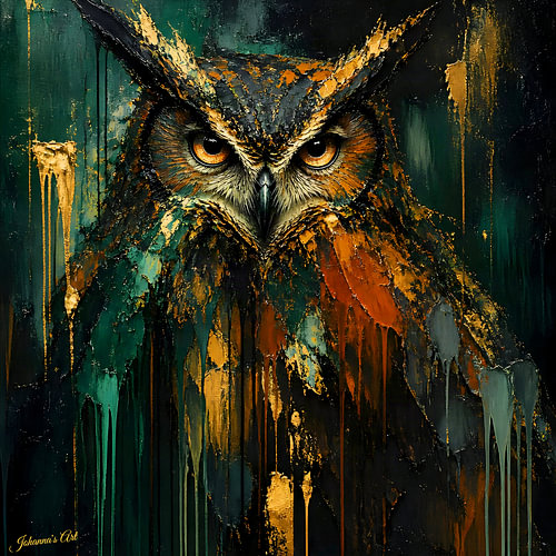 Primal – Expressionistische dieren - Uil