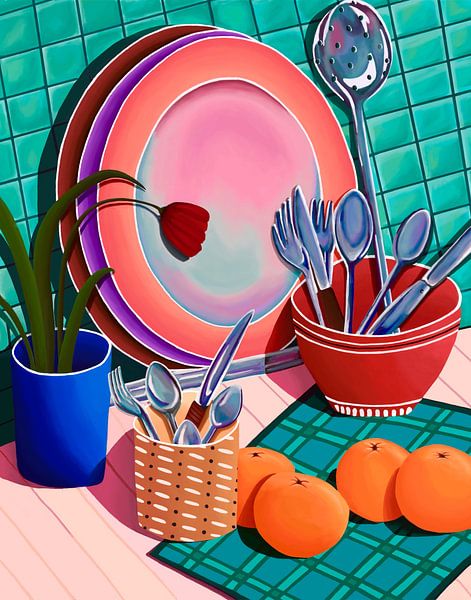 Kitchen Reverie by Nidhi Kachhadiya