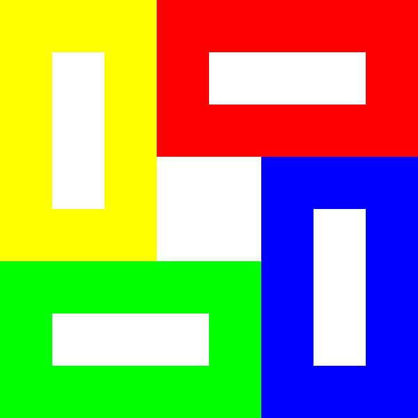 Permutation | ID=08 | V=94 | Black+White Hole | P #01-WW von Gerhard Haberern