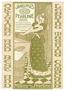 Vintage Werbung - Pearline