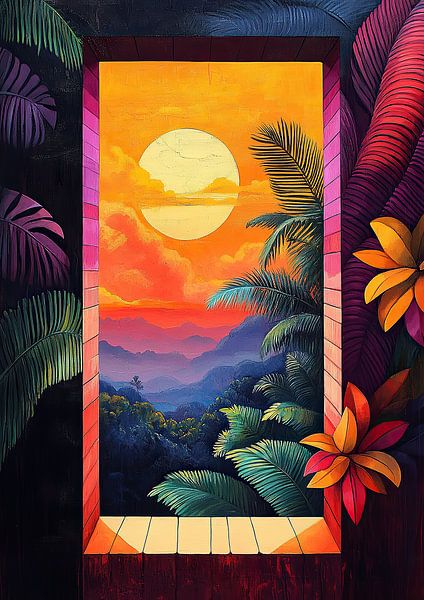 Matisse inspiriert Meer Fauvismus Mediterran von Niklas Maximilian