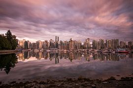 Skyline von Vancouver von Ruben Van der Sanden