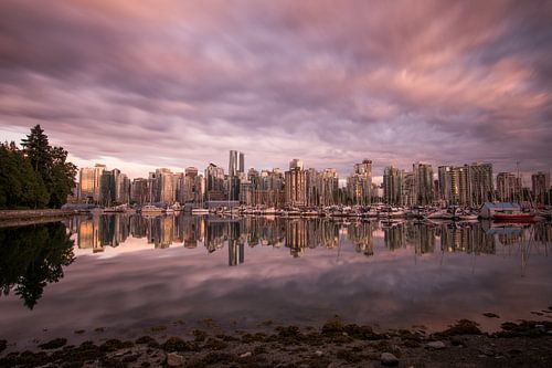 Vancouver Skyline van Ruben Van der Sanden