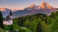 Maria Gern, Berchtesgaden, Beieren, Duitsland van Henk Meijer Photography thumbnail