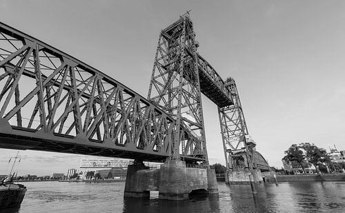 Eisenbahnbrücke De Hef in Rotterdam von MS Fotografie | Marc van der Stelt