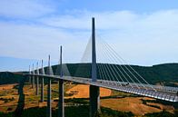 Viaduct van Millau, Frankrijk van Willem van den Berge thumbnail
