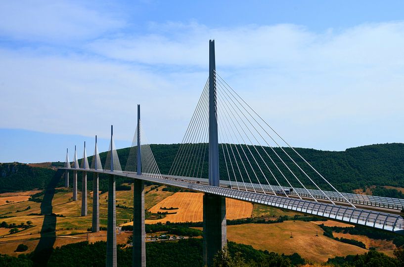 Viadukt von Millau, Frankreich von Willem van den Berge