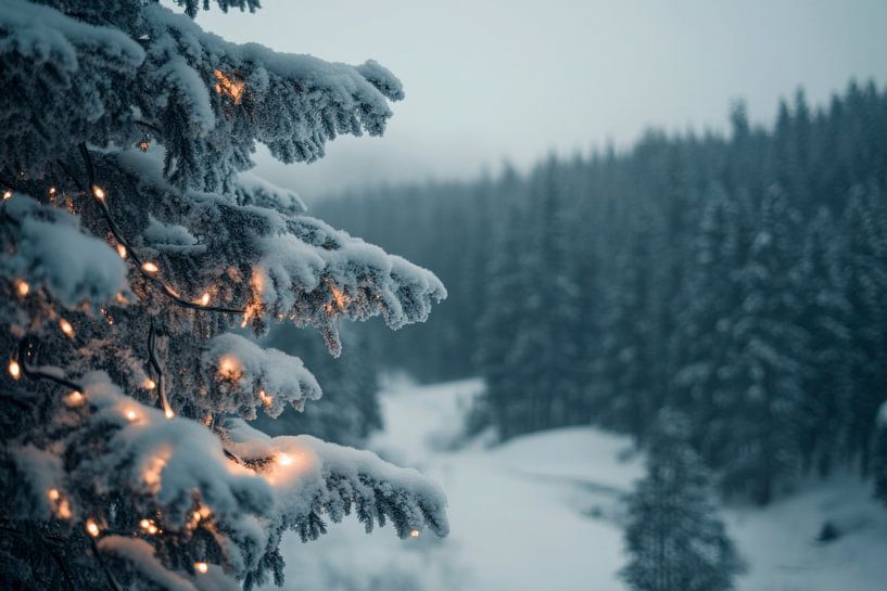 Christmas winter magic by Poster Art Shop