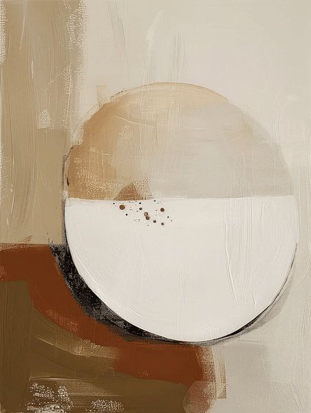 Japandi dans les tons de terre par Japandi Art Studio