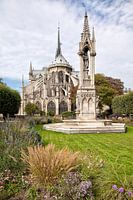 De Notre-Dame in Parijs, Frankrijk.