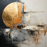 Abstract met goud