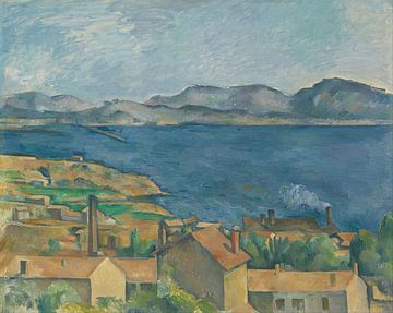 Die Bucht von Marseille, von L'Estaque aus gesehen von Peter Balan