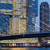 Modern stadsgezicht van Rotterdam van Peter de Kievith Fotografie