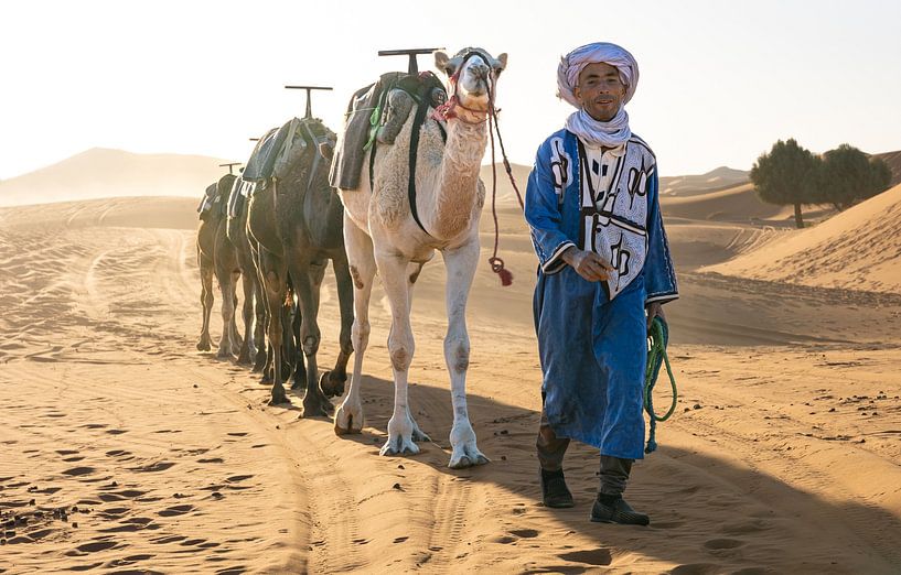 Berber in the Sahara by Roy Vereijken