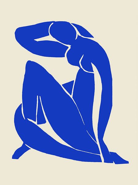 Inspiriert von Henri Matisse von Mad Dog Art