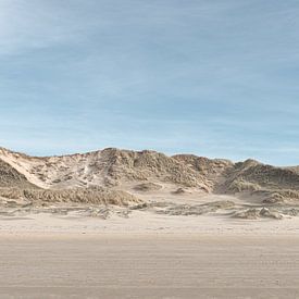 Strand en duinen bij Egmond aan Zee 1 van Rob Liefveld