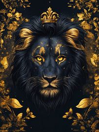 Gold Schwarzer Löwe von Rizal Azhari