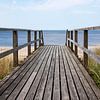 Steg auf Sylt von Marc Heiligenstein
