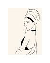Minimalistic Portrait African Woman by Studio Miloa thumbnail