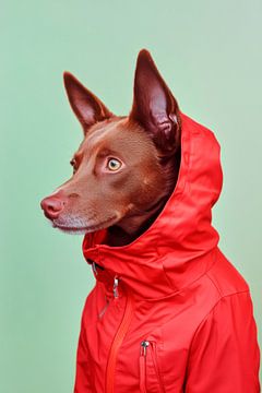 Australische Kelpie van Poster Art Shop