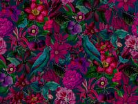 Magical tropical garden