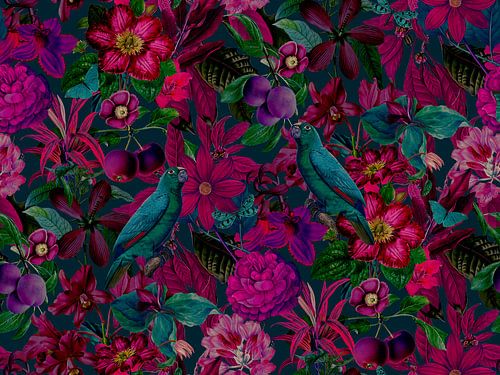 Magische tropische tuin