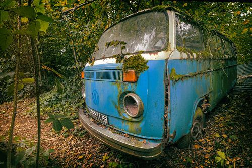 Blue Volkswagen