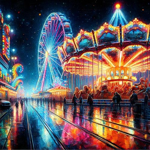 Kermis 11 Rafael stijl