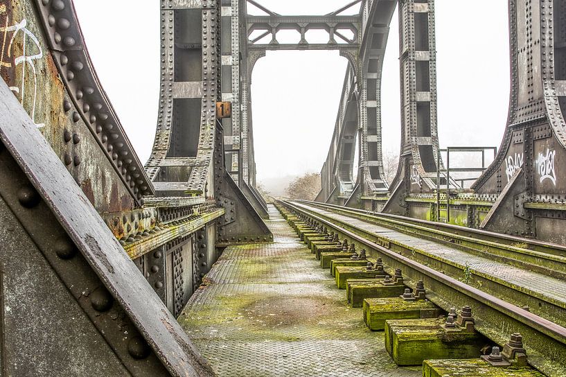 Verlaten spoor by Ellen Denkers-Hartman