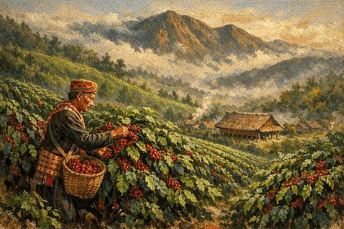 Gayo-koffieplantage