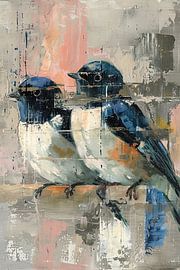 Joyeux sur Peinture Abstraite