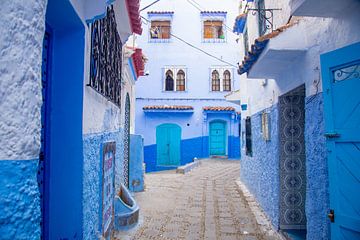 Chefchaouen, Marokko van Jan Fritz
