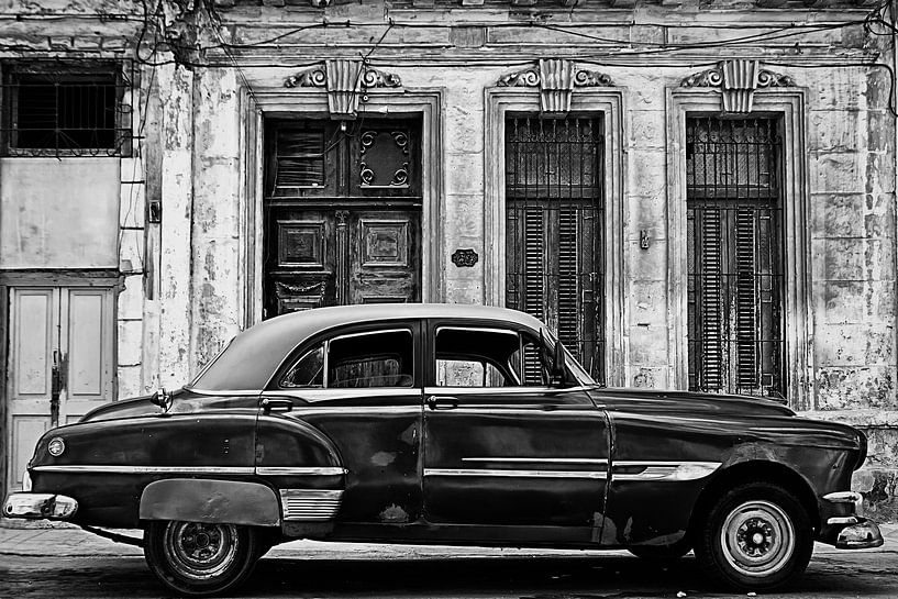 Havanna - klassieker en gevel - de schoonheid van verval van Theo Molenaar