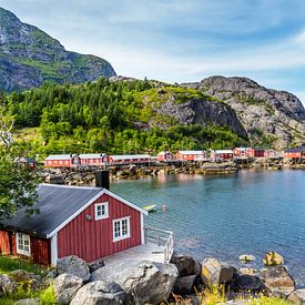 UNESCO Wereld Erfgoed Nusfjord Noorwegen van Hilda Weges