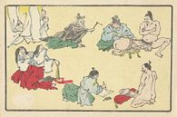 Penis opmetingen, Kawanabe Kyôsai van Marieke de Koning thumbnail