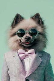 Keeshond by Poster Art Shop