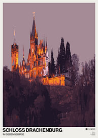 Série 21, motif 99 : Drachenburg (50 x 70) sur Jens Unglaube