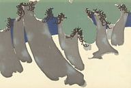 Tannenbäume von Kamisaka Sekka, 1909 von Gave Meesters Miniaturansicht