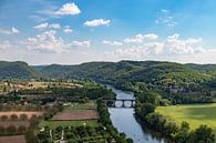Uitzicht op de rivier de Dordogne van Martijn Joosse thumbnail