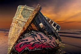 Boat Graveyard by Lucas De Beleyr