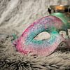 venitiaans geïnspireerd masker van Iris van der Veen