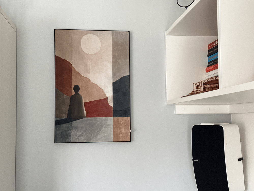 Daydreamer, modern und abstrakt in Erdtönen, von Studio Allee