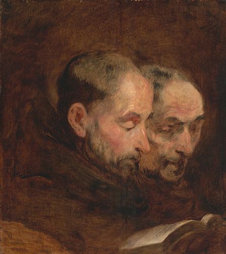 Two Monks Reading, Thomas Gainsborough