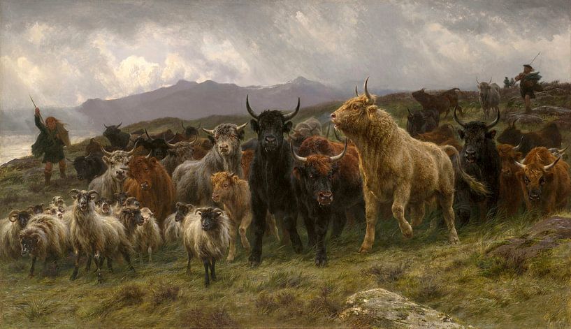 Highland Raid, Rosa Bonheur by Masterful Masters