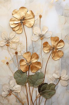 Blütenblätter des Reinens Glücks von Art Lovers